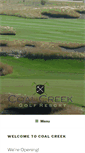 Mobile Screenshot of coalcreekgolfresort.com