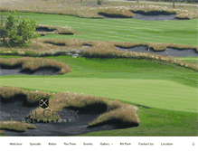 Tablet Screenshot of coalcreekgolfresort.com